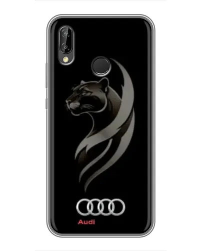 Чехол для Huawei P20 Lite (ANE-L02) с картинкой «Графика — пантера и Audi» Чехол для Huawei P20 Lite (ANE-L02) с картинкой «Графика — пантера и Audi»