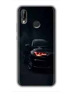 Чехол для Huawei P20 Lite (ANE-L02) с картинкой «Audi — хищный взгляд»