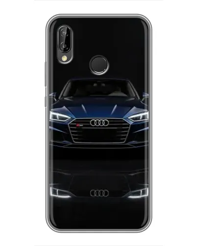 Чехол для Huawei P20 Lite (ANE-L02) с картинкой «Audi — ночное отражение» Чехол для Huawei P20 Lite (ANE-L02) с картинкой «Audi — ночное отражение»