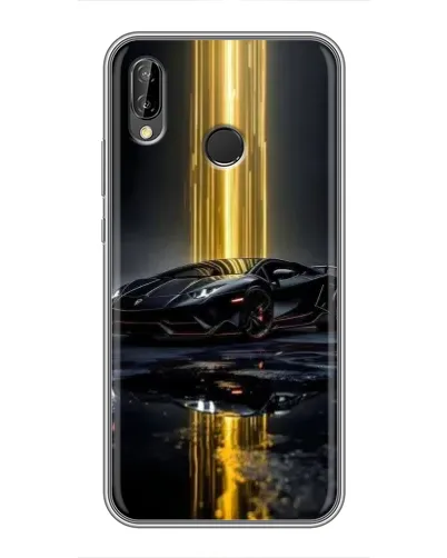 Чехол для Huawei P20 Lite (ANE-L02) с картинкой «Ночной Lamborghini драйв» Чехол для Huawei P20 Lite (ANE-L02) с картинкой «Ночной Lamborghini драйв»