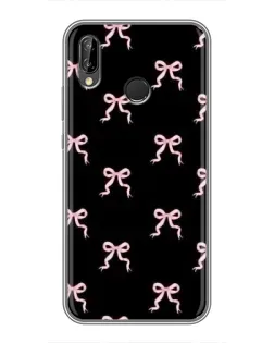 Чехол для Huawei P20 Lite (ANE-L02) с картинкой «Бант-цветок»