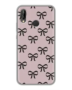 Чехол для Huawei P20 Lite (ANE-L02) с картинкой «Черные бантики» Чехол для Huawei P20 Lite (ANE-L02) с картинкой «Черные бантики»