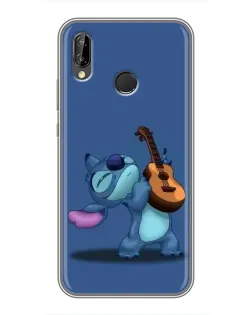 Чехол для Huawei P20 Lite (ANE-L02) с картинкой «Стич с укулеле»