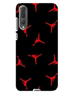 Чехол для Huawei P20 Pro (CLT-L04) с картинкой «Jordan Red Pattern» Чехол для Huawei P20 Pro (CLT-L04) с картинкой «Jordan Red Pattern»