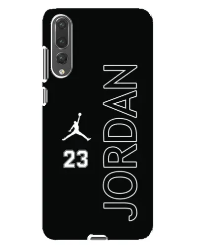 Чехол для Huawei P20 Pro (CLT-L04) с картинкой «Jordan Vertical»