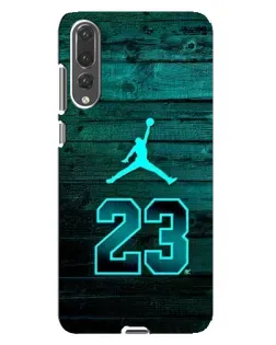 Чехол для Huawei P20 Pro (CLT-L04) с картинкой «Jordan Cyan 23» Чехол для Huawei P20 Pro (CLT-L04) с картинкой «Jordan Cyan 23»