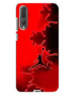Чехол для Huawei P20 Pro (CLT-L04) с картинкой «Jordan Red Smoke» Чехол для Huawei P20 Pro (CLT-L04) с картинкой «Jordan Red Smoke»