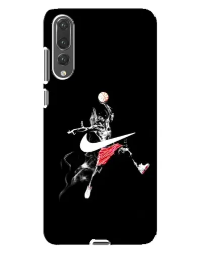 Чехол для Huawei P20 Pro (CLT-L04) с картинкой «Jordan Jumpman»