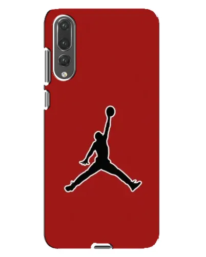 Чехол для Huawei P20 Pro (CLT-L04) с картинкой «Jordan Red Back»