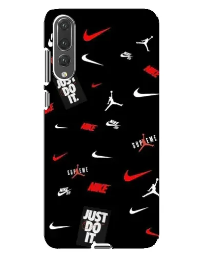Чехол для Huawei P20 Pro (CLT-L04) с картинкой «Nike Mix Pattern»