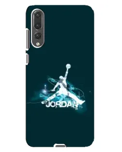 Чехол для Huawei P20 Pro (CLT-L04) с картинкой «Jordan Blue Fire» Чехол для Huawei P20 Pro (CLT-L04) с картинкой «Jordan Blue Fire»