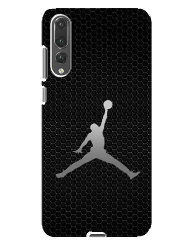 Чехол для Huawei P20 Pro (CLT-L04) с картинкой «Jordan Dark Carbon»