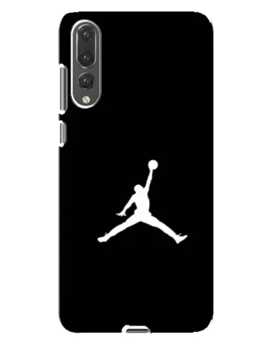 Чехол для Huawei P20 Pro (CLT-L04) с картинкой «Jordan Silhouette»