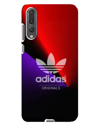 Чехол для Huawei P20 Pro (CLT-L04) с картинкой «Adidas Red Neon»