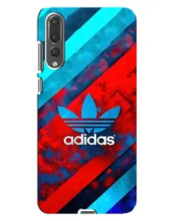 Чехол для Huawei P20 Pro (CLT-L04) с картинкой «Абстракция Adidas»