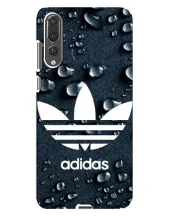 Чехол для Huawei P20 Pro (CLT-L04) с картинкой «Adidas Trefoil Blue»