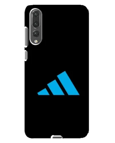 Чехол для Huawei P20 Pro (CLT-L04) с картинкой «Adidas Cyan Logo»
