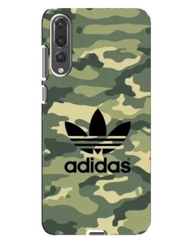 Чехол для Huawei P20 Pro (CLT-L04) с картинкой «Милитари стиль Adidas»