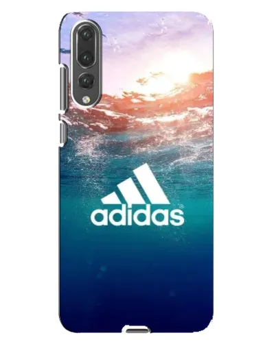 Чехол для Huawei P20 Pro (CLT-L04) с картинкой «Океанская глубина адидас»