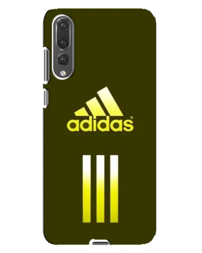 Чехол для Huawei P20 Pro (CLT-L04) с картинкой «Оливковый градиент Adidas»