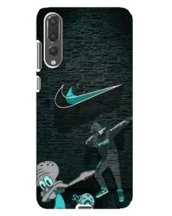 Чехол для Huawei P20 Pro (CLT-L04) с картинкой «Спортивный арт Nike»