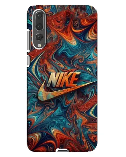 Чехол для Huawei P20 Pro (CLT-L04) с картинкой «Nike в абстракции»