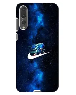 Чехол для Huawei P20 Pro (CLT-L04) с картинкой «Звездный путь Nike»