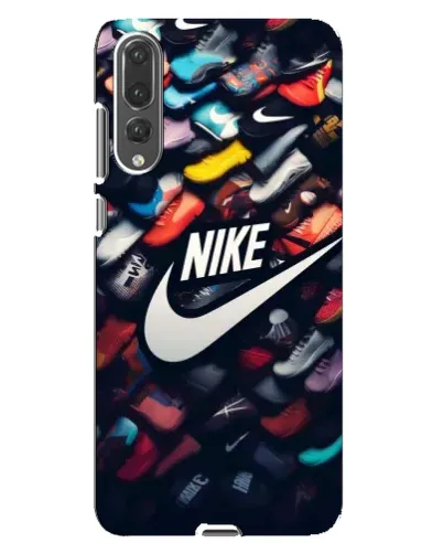 Чехол для Huawei P20 Pro (CLT-L04) с картинкой «Коллекция кроссовок Nike»