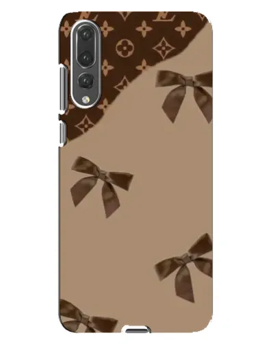 Чехол для Huawei P20 Pro (CLT-L04) с картинкой «LV — кофейный атлас»