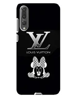 Чехол для Huawei P20 Pro (CLT-L04) с картинкой «LV и Минни Маус»