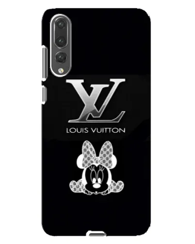 Чехол для Huawei P20 Pro (CLT-L04) с картинкой «LV и Минни Маус»