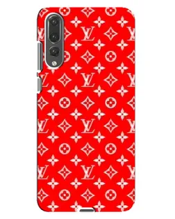 Чехол для Huawei P20 Pro (CLT-L04) с картинкой «Яркий паттерн LV»