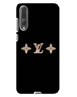 Чехол для Huawei P20 Pro (CLT-L04) с картинкой «Louis Vuitton — минимализм»