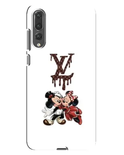 Чехол для Huawei P20 Pro (CLT-L04) с картинкой «LV и Микки Маус»