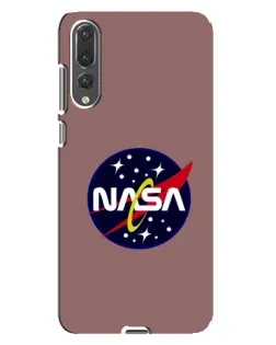 Чехол для Huawei P20 Pro (CLT-L04) с картинкой «NASA — ретро космос»