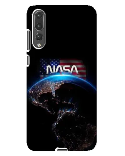 Чехол для Huawei P20 Pro (CLT-L04) с картинкой «Земля из космоса NASA»