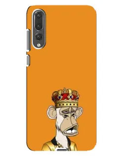 Чехол для Huawei P20 Pro (CLT-L04) с картинкой «Золотая обезьяна Bored Ape» Чехол для Huawei P20 Pro (CLT-L04) с картинкой «Золотая обезьяна Bored Ape»