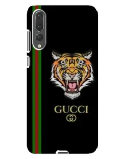 Чехол для Huawei P20 Pro (CLT-L04) с картинкой «Тигр Gucci»