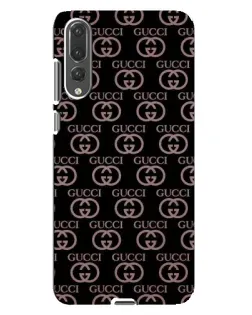 Чехол для Huawei P20 Pro (CLT-L04) с картинкой «Классическая монограмма Gucci»