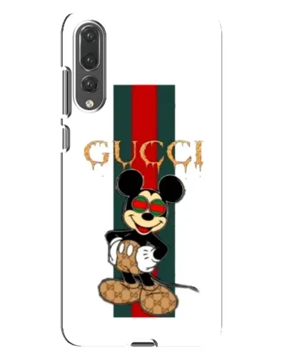 Чехол для Huawei P20 Pro (CLT-L04) с картинкой «Микки Маус Gucci — полосы» Чехол для Huawei P20 Pro (CLT-L04) с картинкой «Микки Маус Gucci — полосы»