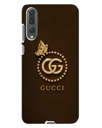 Чехол для Huawei P20 Pro (CLT-L04) с картинкой «Gucci — золотая бабочка» Чехол для Huawei P20 Pro (CLT-L04) с картинкой «Gucci — золотая бабочка»