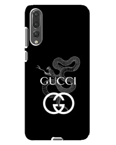 Чехол для Huawei P20 Pro (CLT-L04) с картинкой «Gucci — серебряная змея» Чехол для Huawei P20 Pro (CLT-L04) с картинкой «Gucci — серебряная змея»
