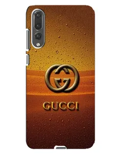 Чехол для Huawei P20 Pro (CLT-L04) с картинкой «Gucci — солнечный градиент»