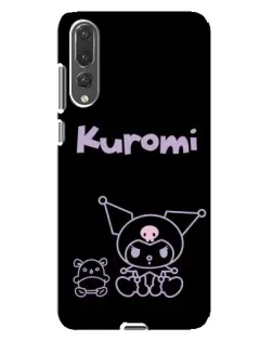Чехол для Huawei P20 Pro (CLT-L04) с картинкой «Kuromi — черный минимализм» Чехол для Huawei P20 Pro (CLT-L04) с картинкой «Kuromi — черный минимализм»