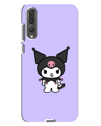 Чехол для Huawei P20 Pro (CLT-L04) с картинкой «Kuromi — нежный фиолетовый»
