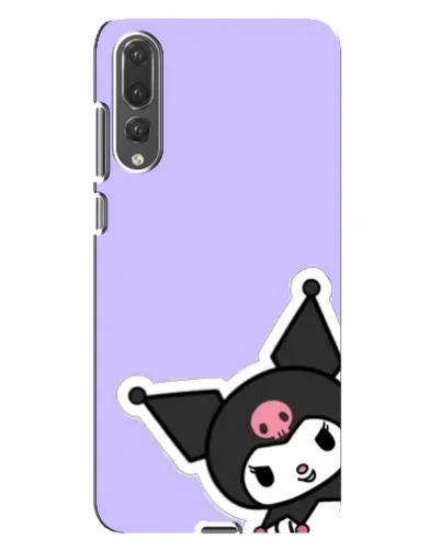 Чехол для Huawei P20 Pro (CLT-L04) с картинкой «Забавная Kuromi»