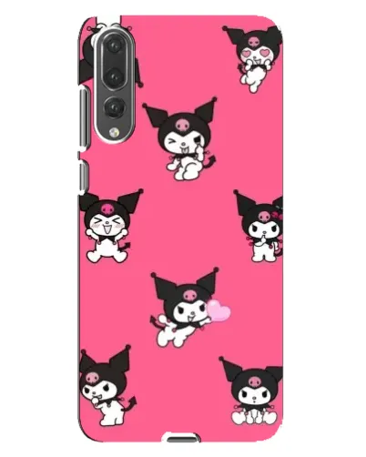 Чехол для Huawei P20 Pro (CLT-L04) с картинкой «Паттерн с Куроми»
