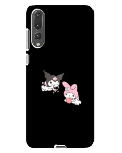 Чехол для Huawei P20 Pro (CLT-L04) с картинкой «My Melody и Kuromi»