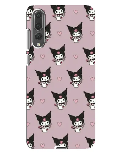 Чехол для Huawei P20 Pro (CLT-L04) с картинкой «Kuromi — ночной сон»