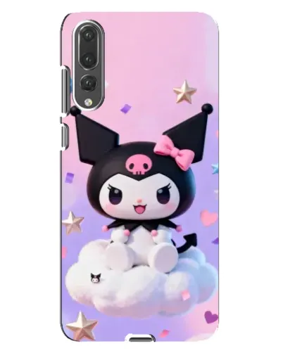 Чехол для Huawei P20 Pro (CLT-L04) с картинкой «Куроми на облаке»